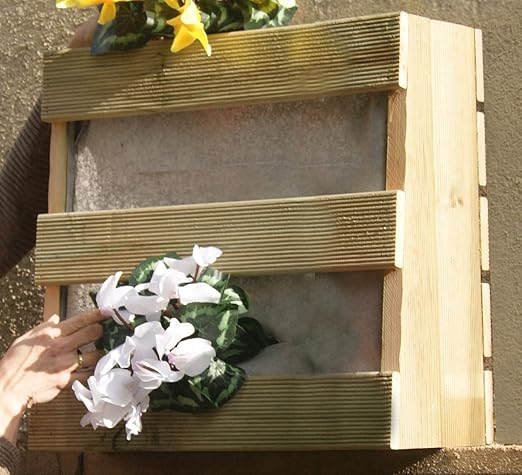 AD servicios Huerto Urbano Vertical 40x25x50 cm con Tres ...