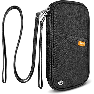 Pochette Passeport Voyage Pochette Pour Le Cou - Étanche Pour Le Voyage Pochette Pour Le Pochette Document Voyage