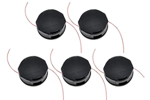 Nayciiy Trimmer Head for Echo Weed Eater PAS210 PAS211 PAS225 PAS230 for Echo Speed Feed 400 SRM210 SRM211 SRM225 SRM230 for SHINDAIWA C230 C242 C2510 5PCS