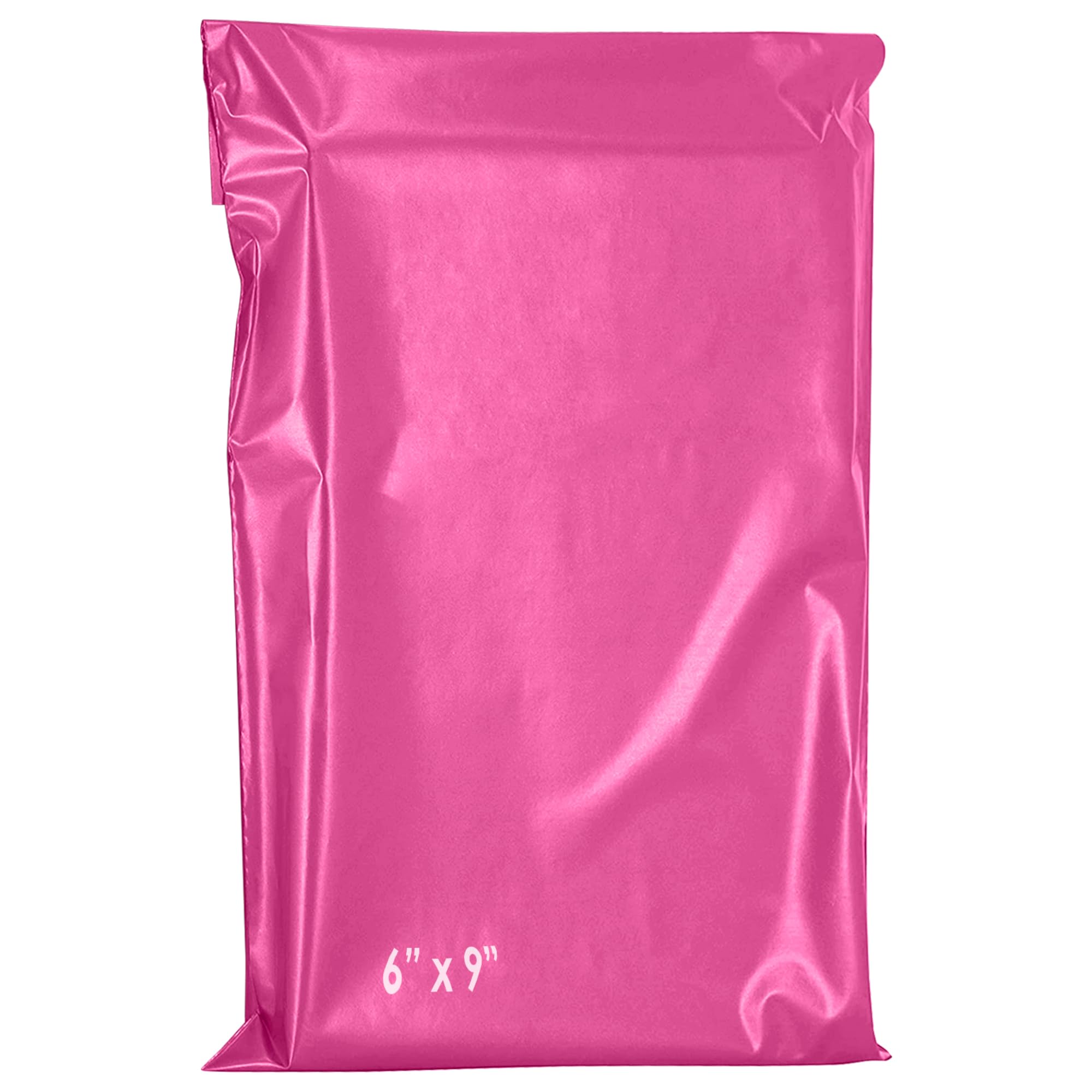 60 Mixed Mailing Postal Self-Seal Closure Plastic Bags, 14x19 Inch Size Envelopes for Posting Clothes, Postal, Packaging, Shipping Bags Tempered Proof, Secure Medium Large Postage Bags Sizes Hot Pink