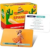 Spanish Vocabulary Flash Cards – 300 Words & Sentences for Beginners & Adults - Learn Spanish Language with Pronunciation Guide - Study Aid for Classroom, ESL, Homeschool, Travel Learning – Briston