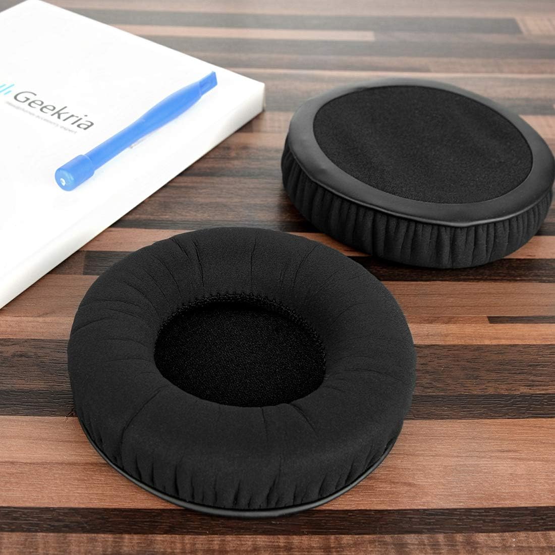 Geekria Comfort Velour Replacement Ear Pads for Sennheiser Urbanite XL Over-Ear Headphones Ear Cushions - Image 5