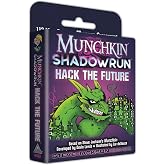 Steve Jackson Games Munchkin Shadowrun Hack The Future, Card Game Expansion | for 3-6 players, ages 14+
