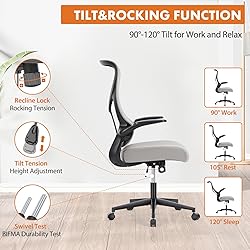 Sweetcrispy Ergonomic Office Desk Computer
