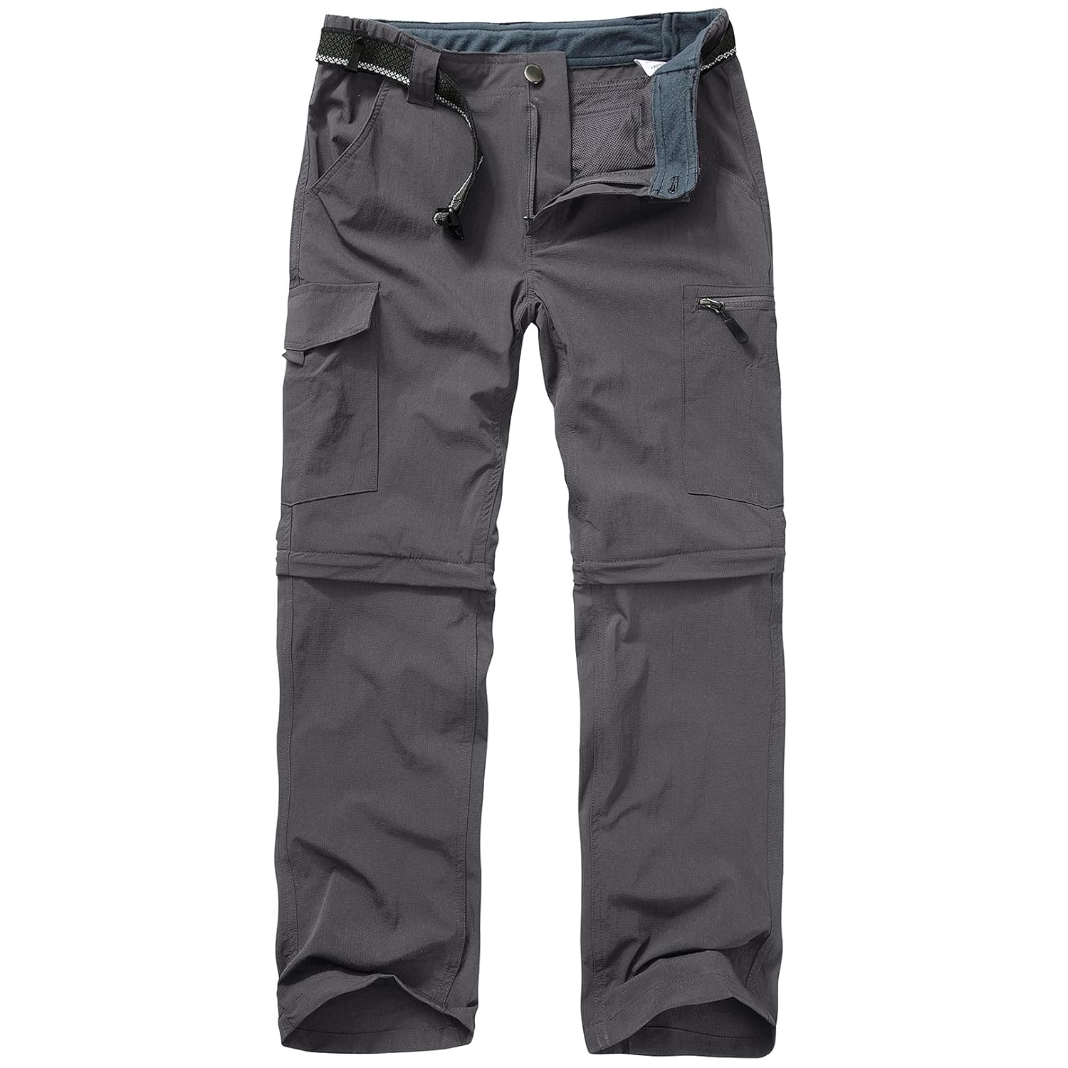 linlon Kids Youth Hiking Cargo Pants, Boy's Outdoor Quick Dry