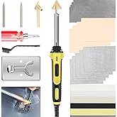 Aumotop Plastic Welder - 100W Plastic Welding Kit Soldering Iron Gun with 56pcs Rods, Professional Surface Repair Tool for Ca
