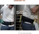 Ergodyne ProFlex 1500 Weight Lifters Back Support Belt Medium Black Rigid view 4