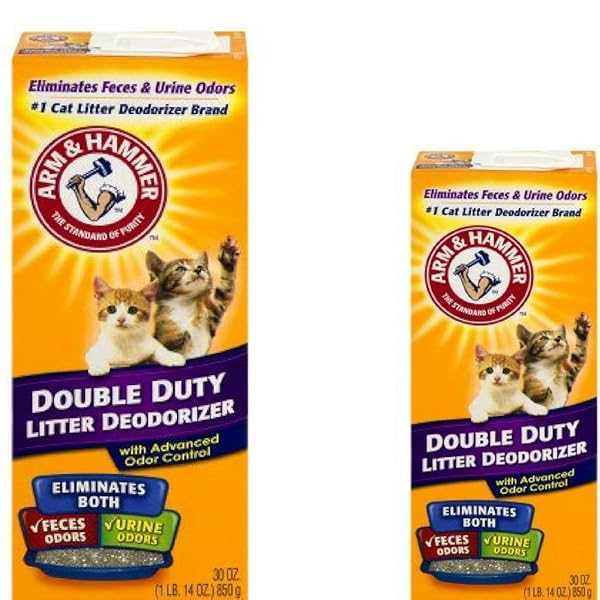 ARM & HAMMER CAT LITTER DEODORIZER POWDER, 30 OUNCE (PACK OF 2)