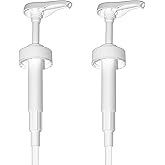 Gallon Pump Dispenser - for Plastic or Glass Bottles – Heavy-Duty Leak Proof for Commercial and Household Use - Plastic Pump 