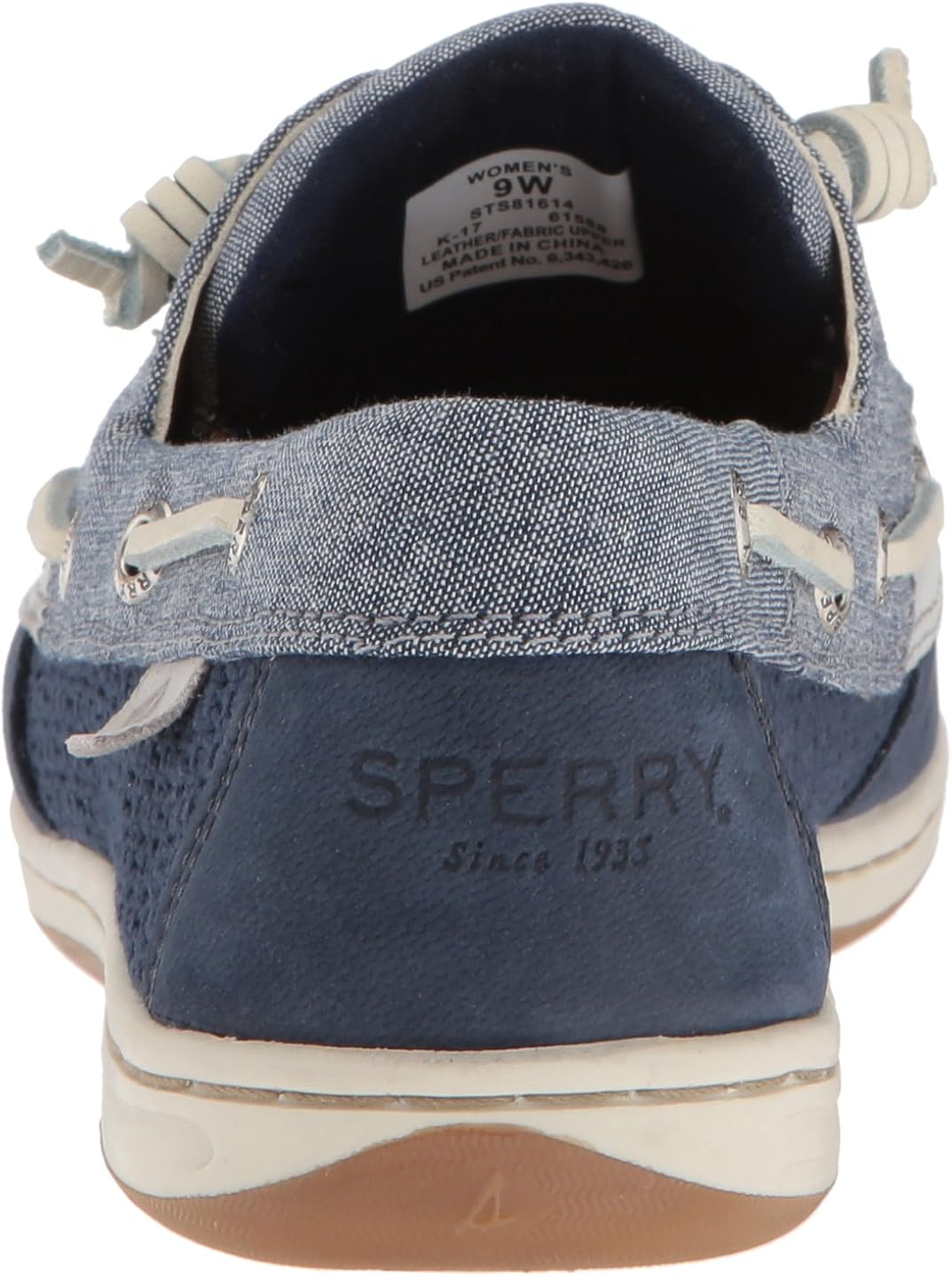 sperry songfish chambray
