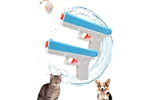 CARIVOZEN Squirt Spray Guns for Cats Dogs Training, Cat Deterrent, Water Spray Pistols for Dogs Cats Pets Training, Size for Adults, 2 Pack, [Upgraded v2.0]
