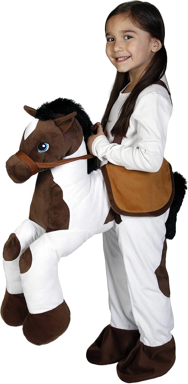 chrisha playful plush horse