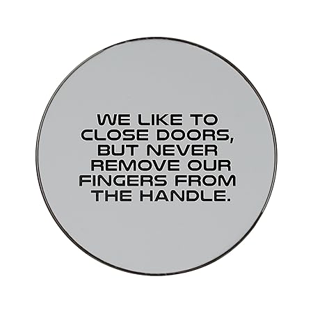 Nos Gusta para cerrar puertas, pero nunca eliminar nuestra dedos ...