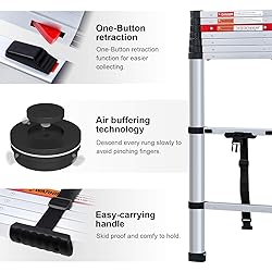 Lionladder 10.5FT ANSI Certified Type I Aluminum