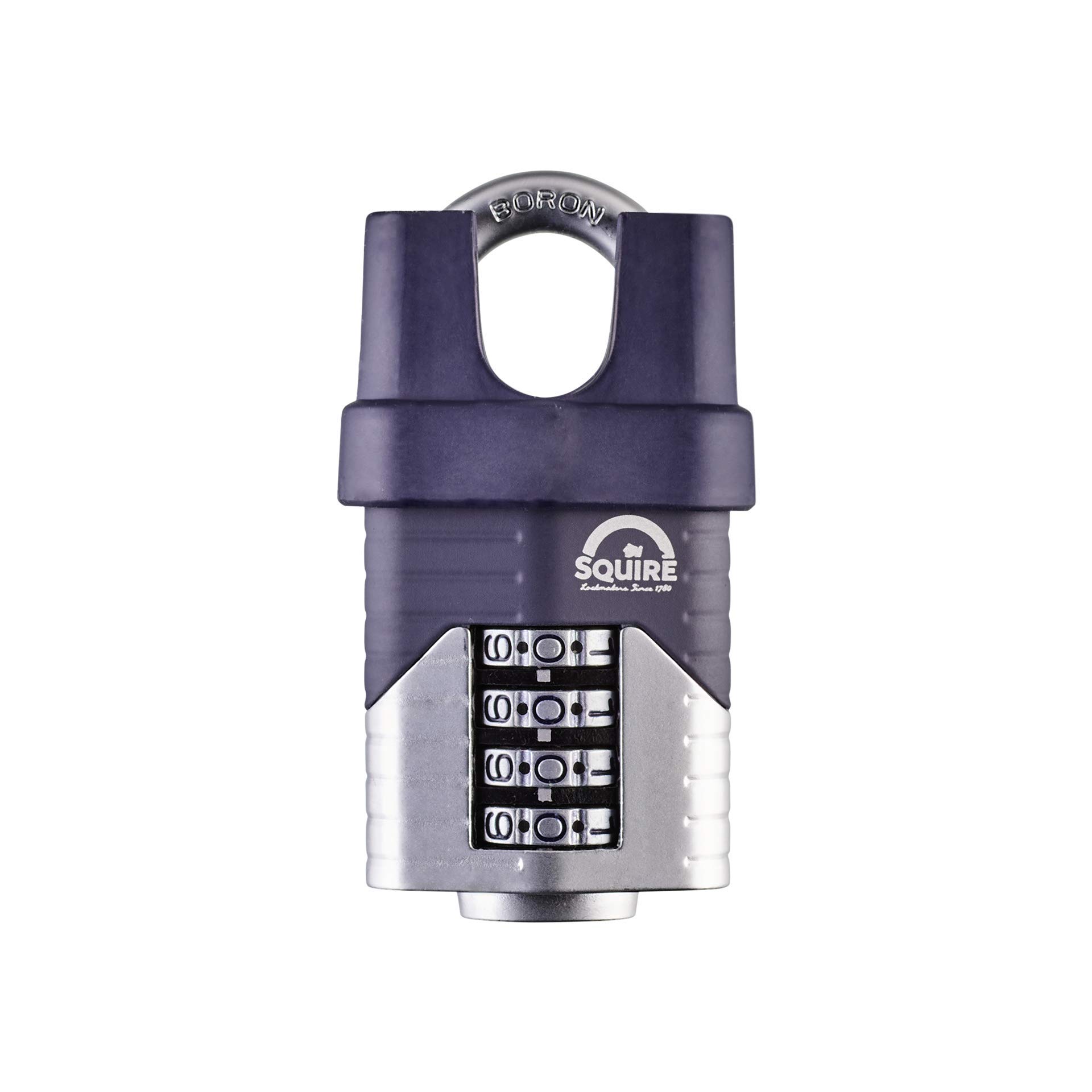 Squire, Henry Vulcan 4 Wheel Closed Shackle Combination Padlock, 50 mm (Length)