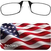 ThinOptics Premium Armless Readers with Phone-Attachable Case - Americana