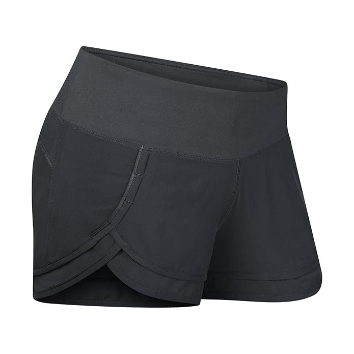 Athlarel Women Light Weight Running Workout Volleyball Shorts Mesh