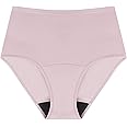 AIRCUTE Washable Urinary Incontinence Potective Underwear for Women Leak Proof Absorbent Cotton Panties 60ML 1 Pack (Dusk, Large)