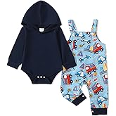 NZRVAWS Newborn Baby Boy Clothes Infant Boy Clothing Hoodie Sweatshirt Long Pants Outfit Set Fall Winter 0-18M