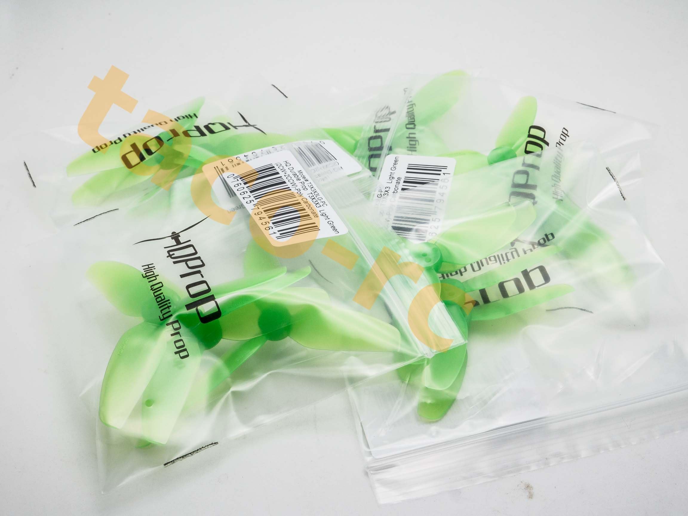 10 Pair HQ Prop T3X3X3 3 Blade Propellers Props for BABYHAWK FPV Racing Green