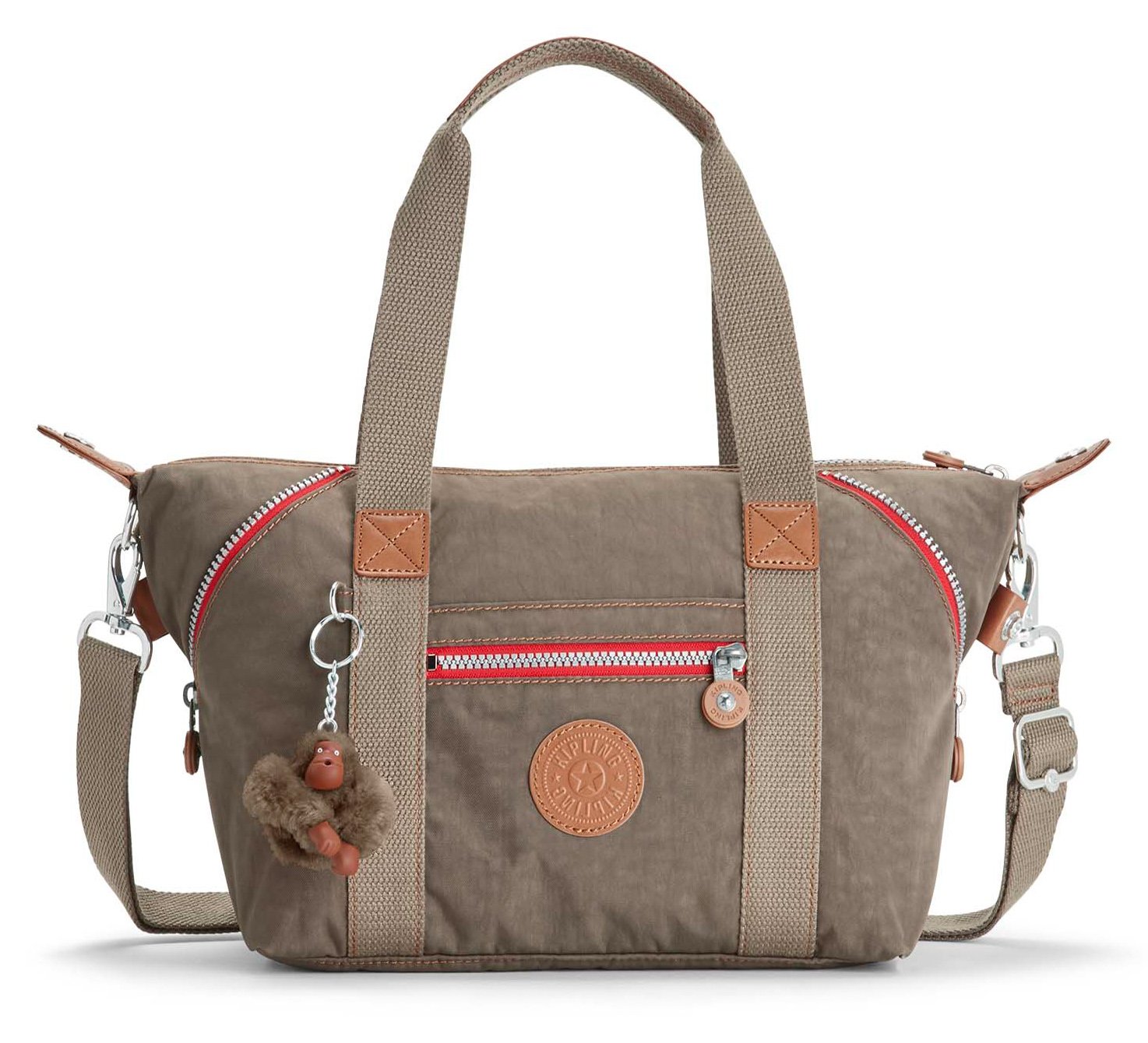 Kipling ART MINI Small handbag, Shoulder Bags, True Beige COMBO (Brown)