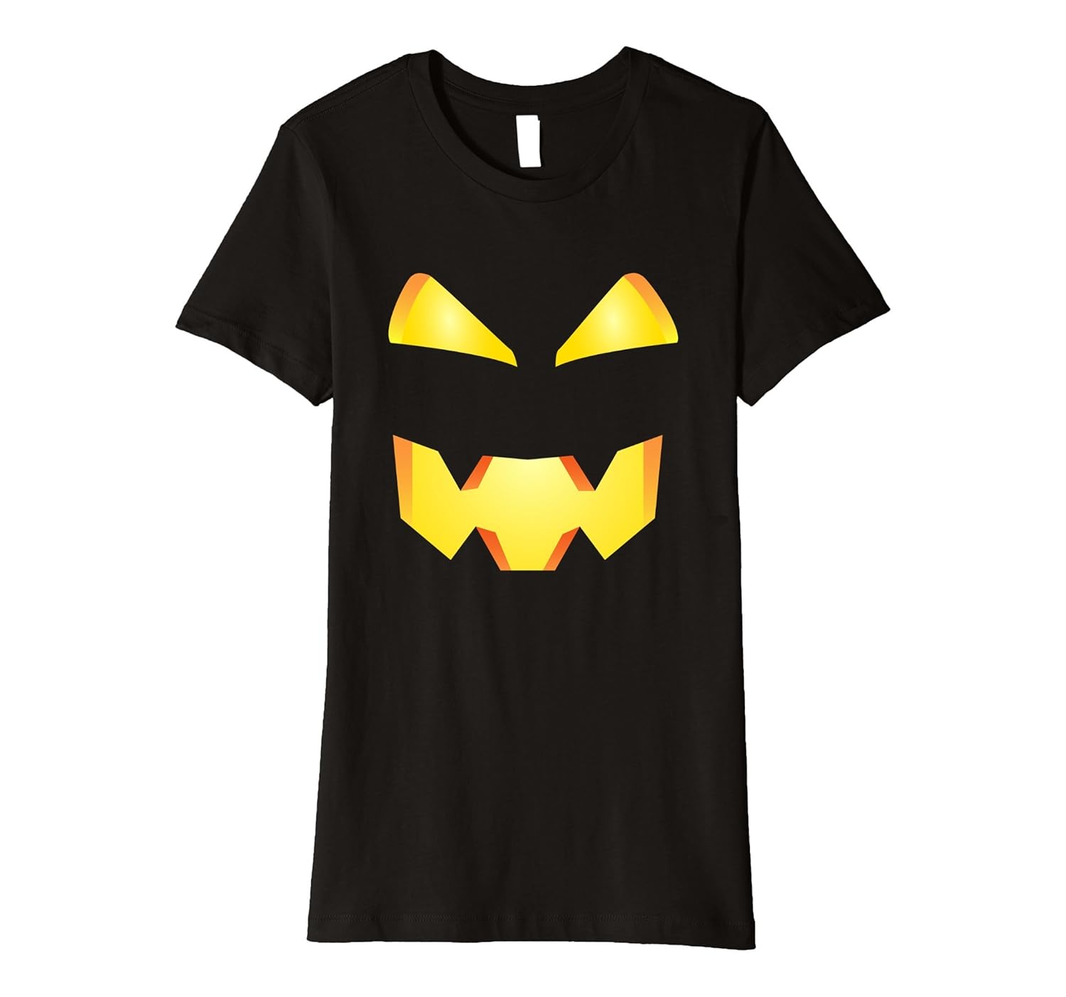 Simple and Easy Jack O Lantern Halloween Pumpkin Tee Shirt4LVS