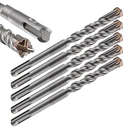 Wensilon 5pcs 1/2" X 6"-4" Cross-Type Double Thread