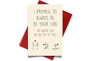 Cheerin Valentines Day Card with Envelope - Funny Valentines Day Gifts for Boyfriend Girlfriend - Anniversary Greeting Cards for Husband Wife - Hilarious Birthday Cards, Love Cards for Him Her