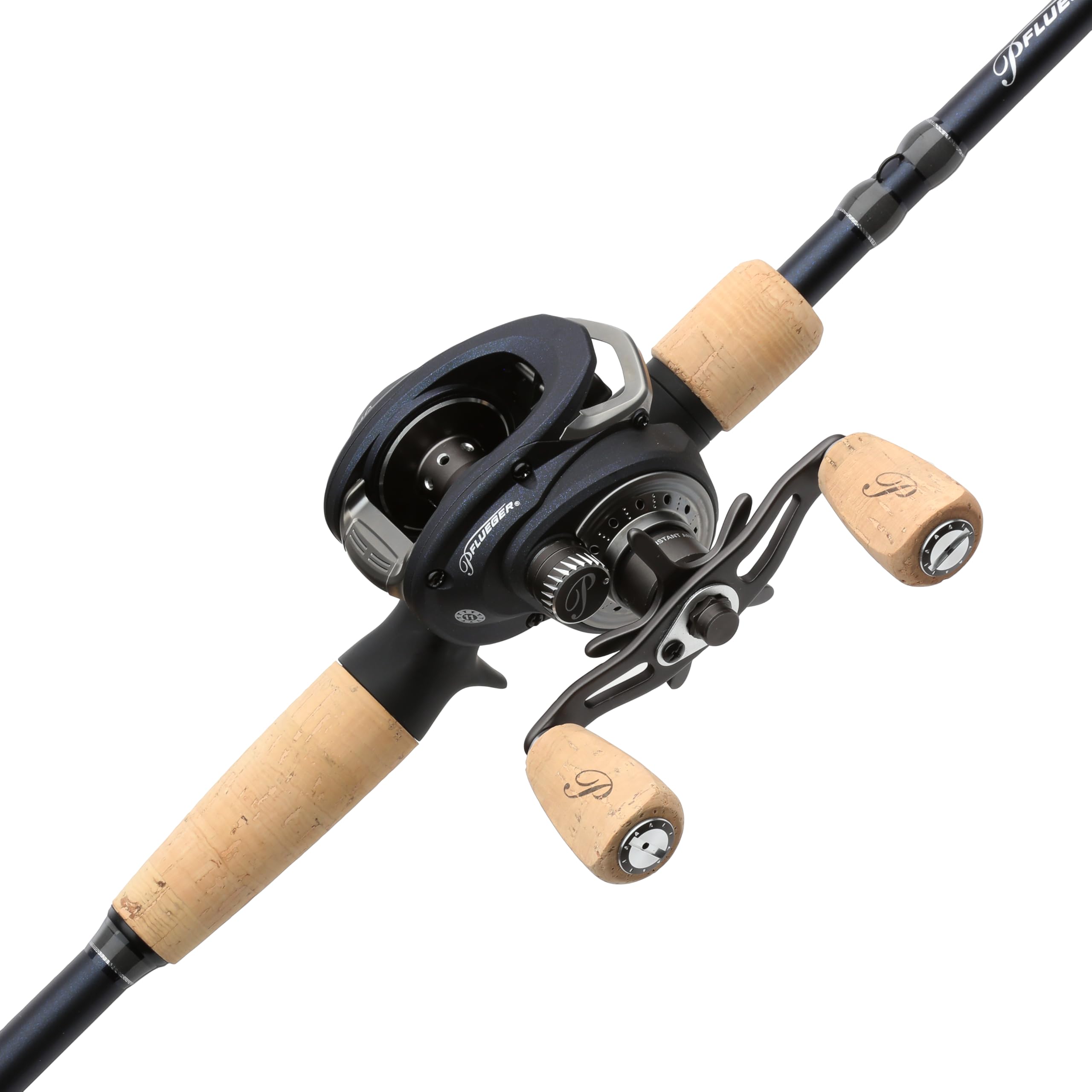 Photo 1 of ****BROKEN TIP**** Pflueger President XT Baitcast Low Profile Reel and Fishing Rod Combo