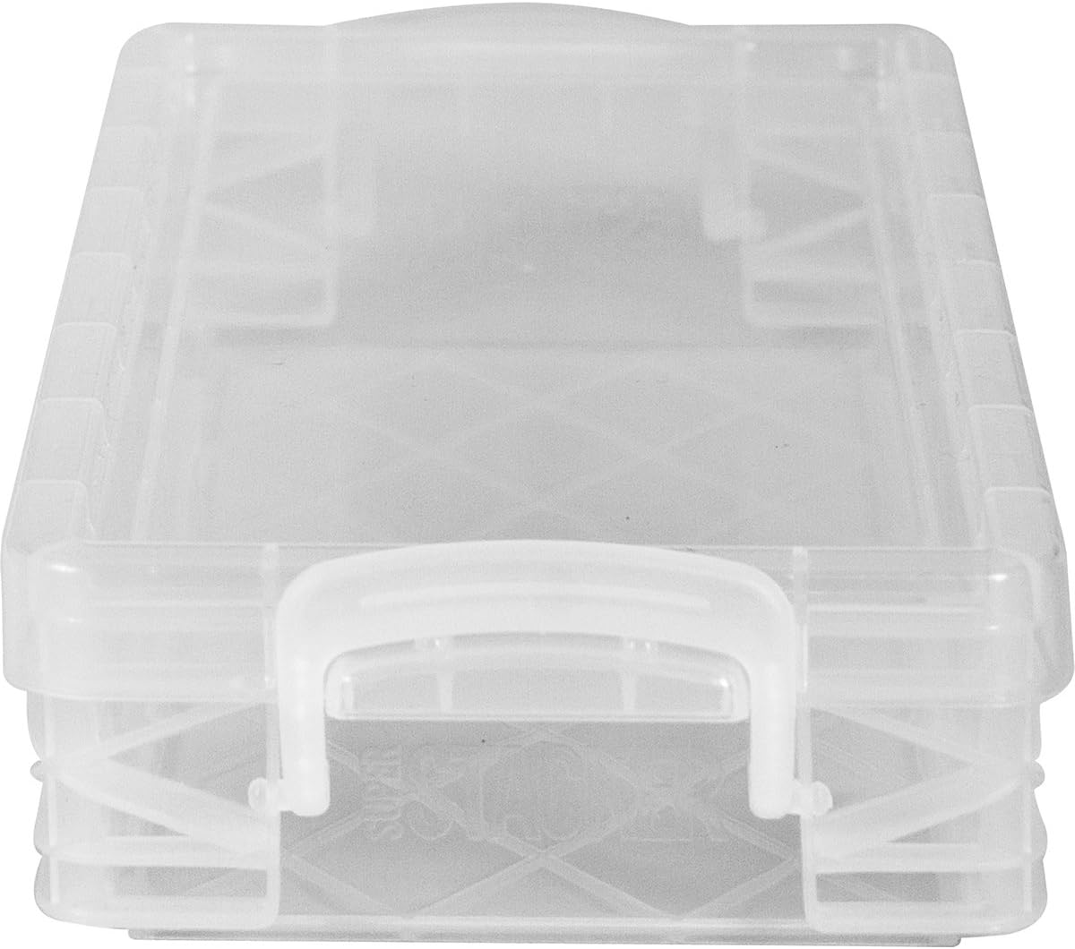 Super Stacker Pencil Box, 8.25 x 1.5 x 4 Inches, Clear, 1 Box (40309) : School Supply Boxes : Office Products