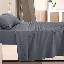 Utopia Bedding Twin Bed Sheets Set - Pack of 2