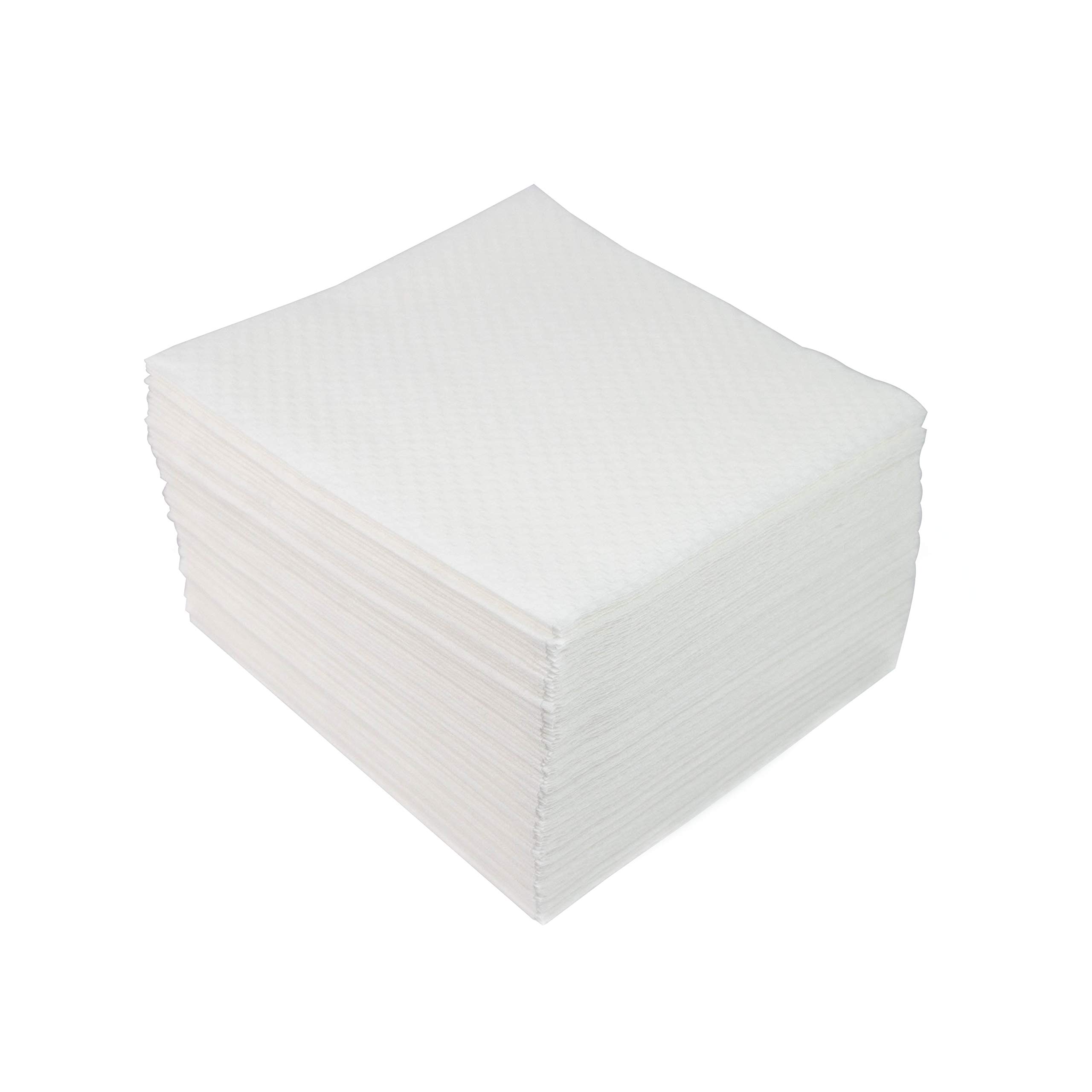 A Set of White Paper Napkins 33 x 33 cm - Napkin Paper 1 Thickness (500)