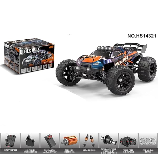 1:14 REMOTE CONTROL CAR, CAMERA ALLOY OFF ROAD RC TRUCK 4WD HIGH SPEED FAST RACING ELECTRIC HOBBY TOY OFF ROAD 2.4GHZ ALL TERRAIN MONSTER VEHICLE TRUCK FOR BOYS KIDS XMAS BIRTHDAY GIFT14+