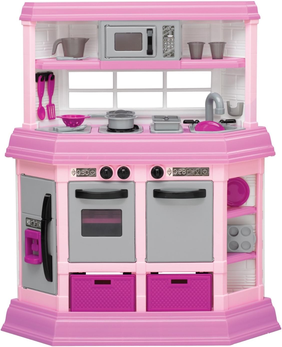 toddler pink kitchen