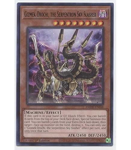 Amazon.com: Yu-Gi-Oh! - Eater of Millions - BLRR-EN078 - Ultra Rare - 1st  Edition