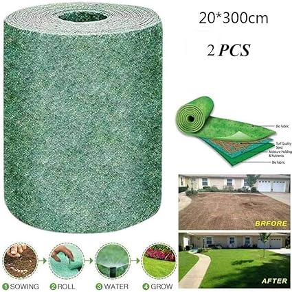DFGHA Biologisch abbaubare Bodenmatte für Rasenmäher, Bodenbelag