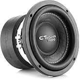 CT Sounds TROPO-6.5-D2 400 Watts Max 6.5 Inch Car Subwoofer Dual 2 Ohm