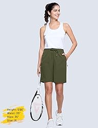 MAGCOMSEN Quick Dry Womens Hiking Shorts