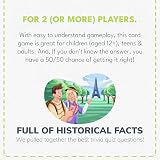 More or Less History Edition Card Game by More or Less – 2 Players Travel Pocket view 4
