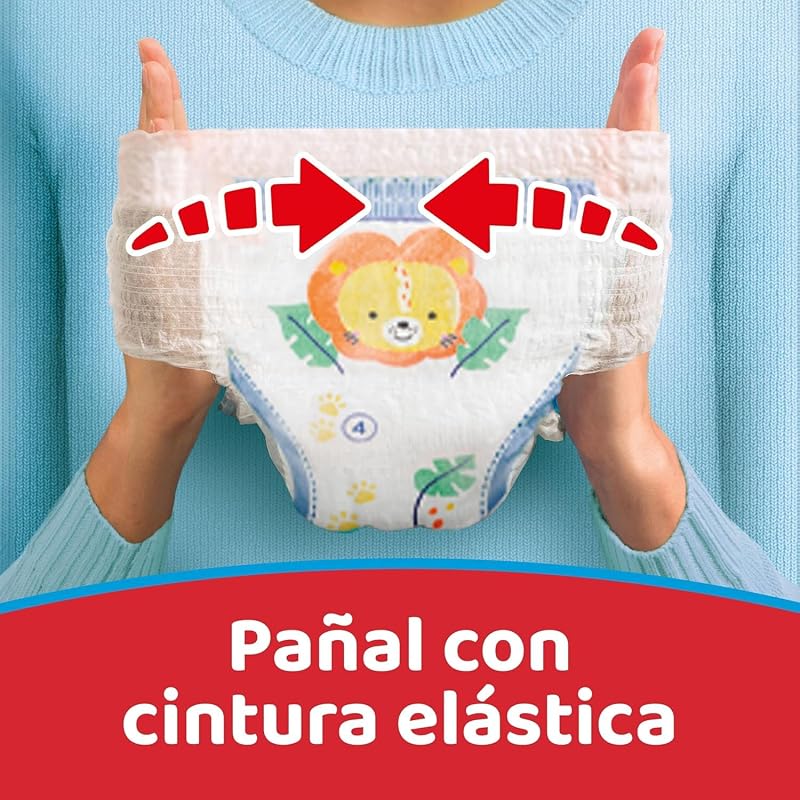 Pañal-Braguita Bebé Activity Talla 5 (11-17kg), 120 Pañales