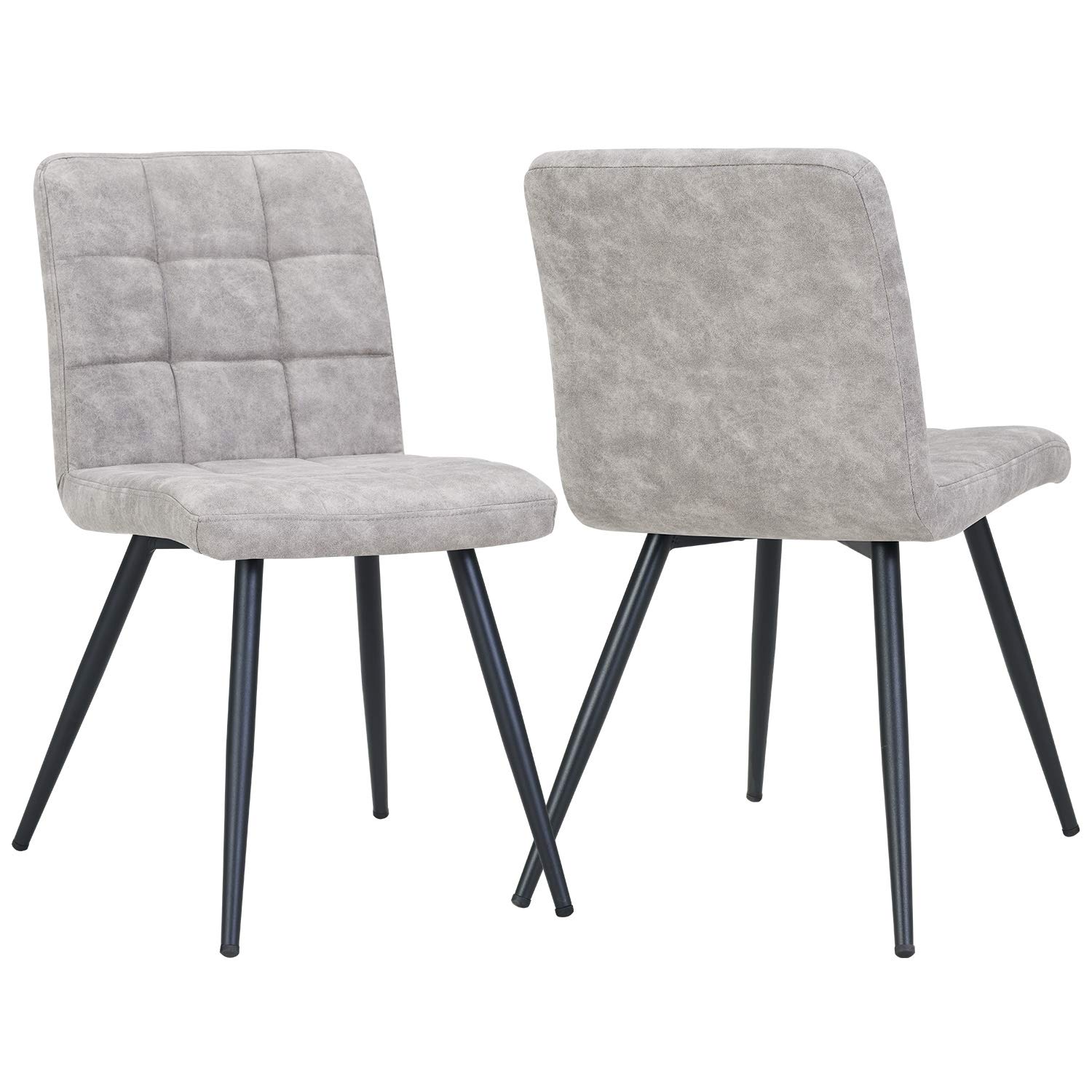 Color:Blanco x4 Duhome Juego de 2 Silla de Comedor de plástico diseño