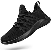 Feethit Womens Slip On Running Shoes Non Slip Walking Shoes Lightweight Gym Workout Shoes Breathable Fashion Sneakers