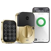 Yale Assure Lock 2 Touchscreen Deadbolt with Bluetooth, Lifetime Brass | Keyless entry touchscreen keypad, Auto-Lock and DoorSense, Wi-Fi upgradeable, Only compatible in the US and Canada