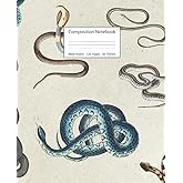 Composition Notebook: Snake Design, College Ruled Pages, Notebook for Girls, Boys, Kids, Teens, Students.