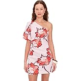KIVARI Women's Lani One Shoulder Mini Dress