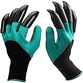 Floro Garden Gloves with Claws, Chicken Coop Cleaning, for Digging, Pruning & Poking, All in One Gardening Tool, Durable Hand Protectors, handwear for Gardeners & DIY Hobbyists