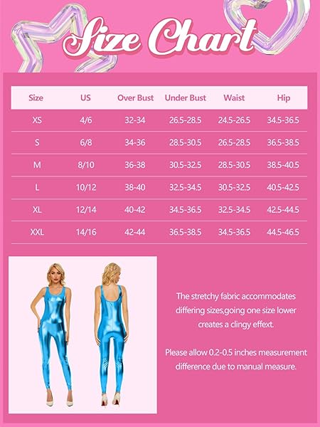 YGNEEDOM WOMEN SHINY METALLIC TANK UNITARDS FULL BODY ONE PIECE SLEEVELESS BODYSUIT FOR DANCE COSTUMES(TURQUOISE,S)