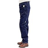BOCOMAL FR Pants for Men Flame Resistant Duck and Denim Carpenter Pants Fire Retardant Jeans