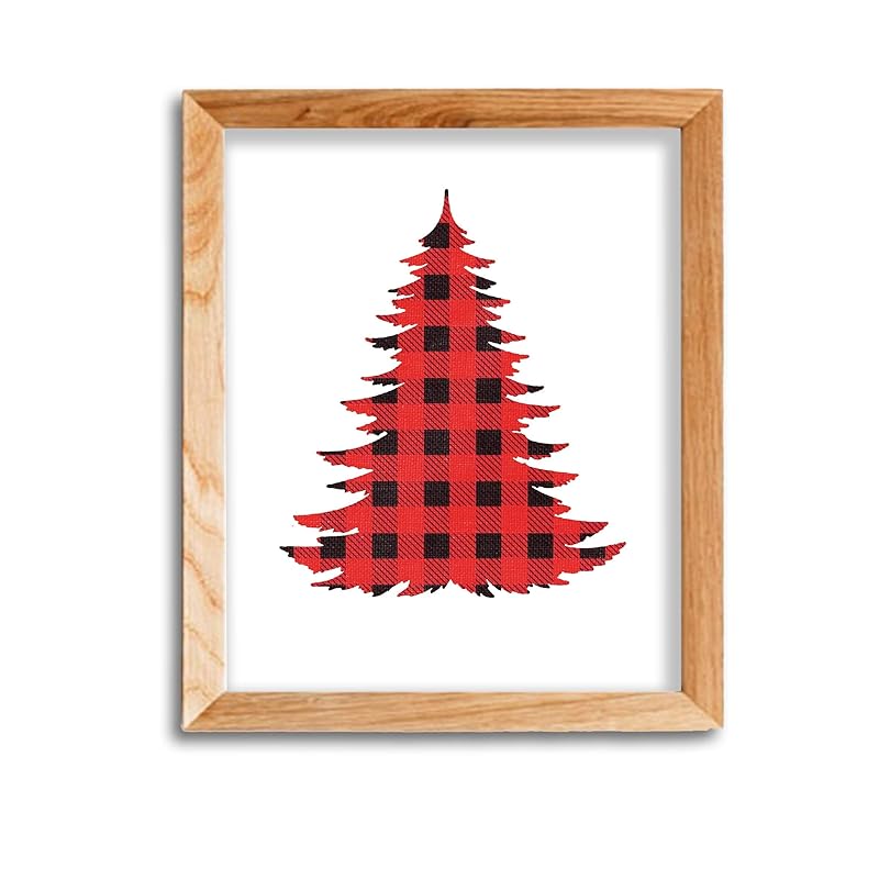 Christmas Tree Holiday Decorations Wall Art