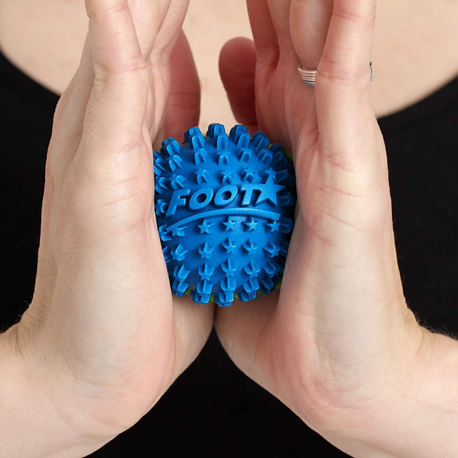 Body Back Foot Star Massager and Plantar Fasciitis Roller, Foot Stress Relief Ball, Blue: Health & Personal Care